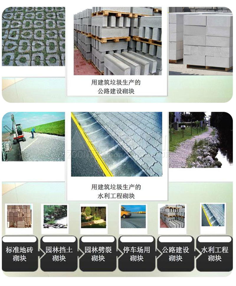 建筑垃圾處理后應用 建筑垃圾處理后應用