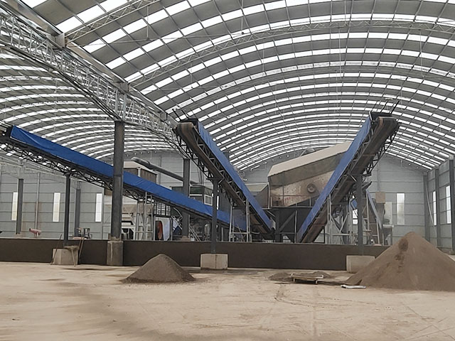 焦作沁陽大型固定式破碎生產線擴建現場