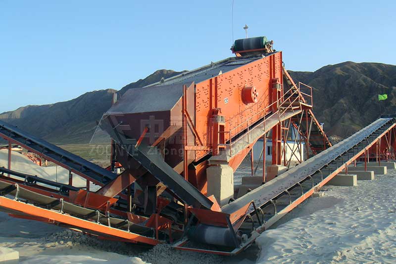 陜西反擊破碎機使用現(xiàn)場