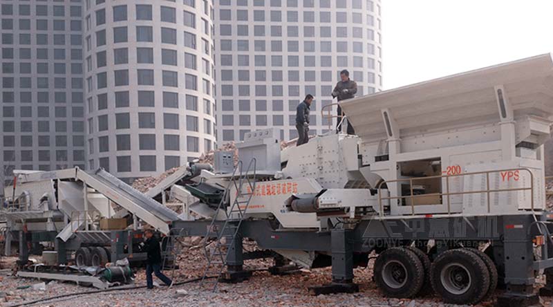 建筑垃圾破碎再生利用