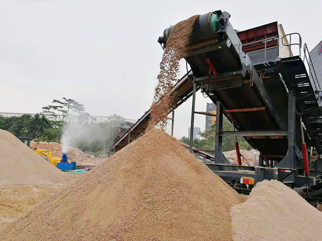 廣東深圳日產2000噸建筑垃圾再生骨料生產線