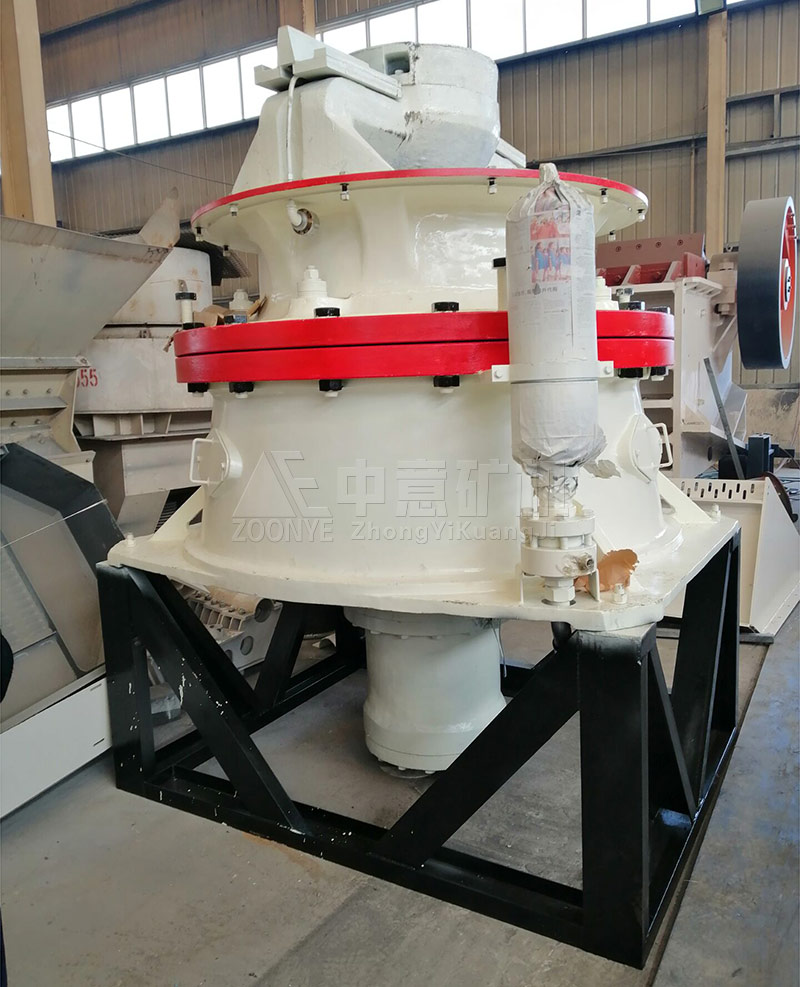 單缸圓錐破車間實拍