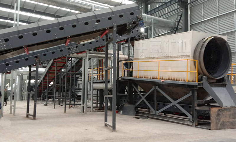 江蘇遠康建筑垃圾處理現(xiàn)場 江蘇遠康建筑垃圾處理現(xiàn)場