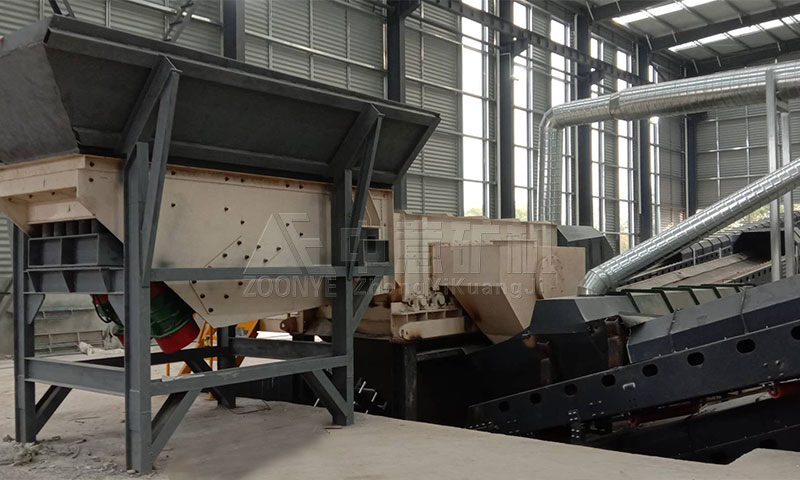 江蘇遠康建筑垃圾處理現(xiàn)場 江蘇遠康建筑垃圾處理現(xiàn)場