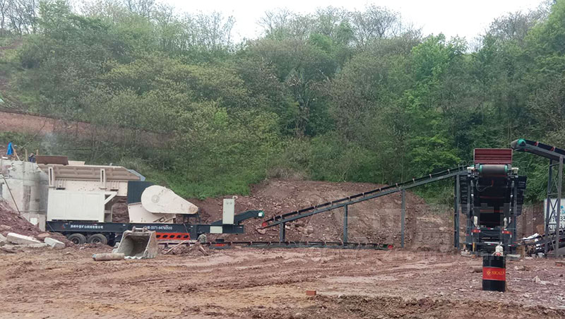 移動(dòng)式青石破碎生產(chǎn)線