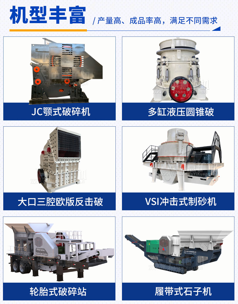 砂石料設備機型
