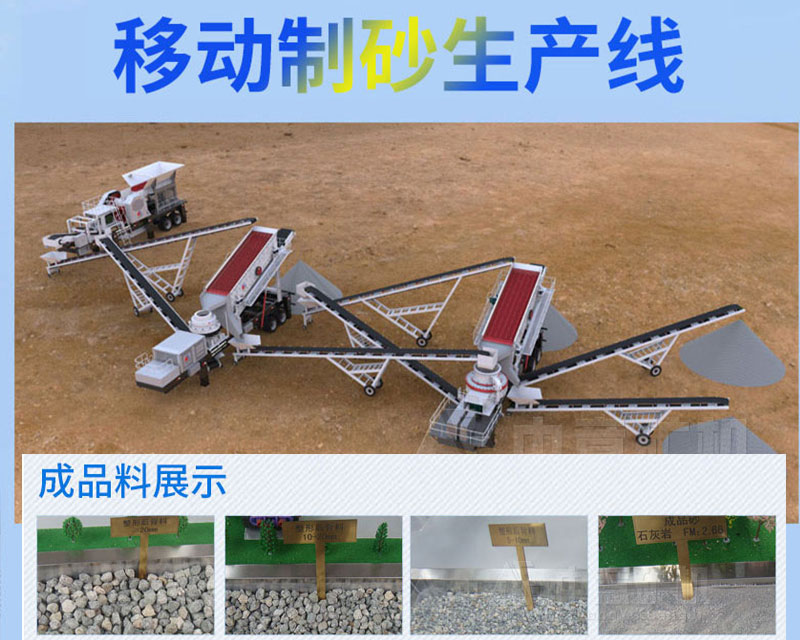 移動制砂生產線