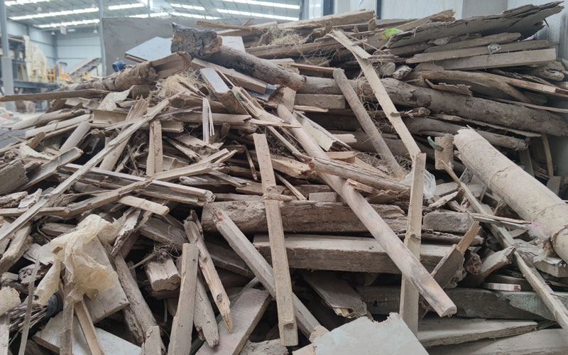 分選后的木材 分選后的木材