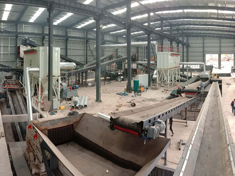 江蘇南京建筑裝修垃圾資源化利用生產線項目