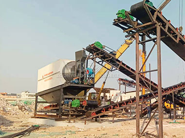 年處理上百萬堆埋垃圾分揀系統設備價格