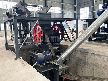 時處理60方建筑垃圾磚機設(shè)備多少錢