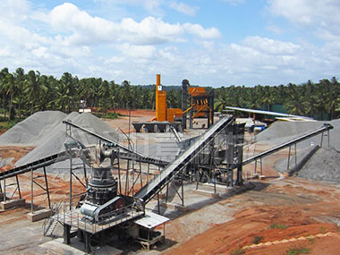 時(shí)產(chǎn)1000噸石灰石制砂生產(chǎn)線配置方案來(lái)了，以供參考