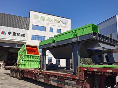 湖北隨州客戶定制的建筑裝修垃圾資源化處理全套設備正在發貨中