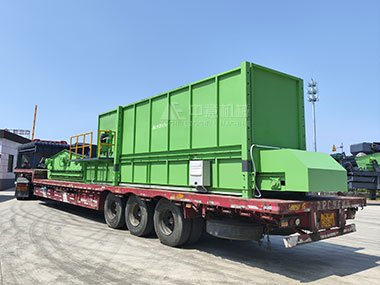 中意機械助力北京環保：裝修垃圾處理設備批量發貨