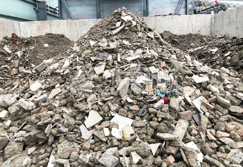 分揀出的再生骨料 分揀出的再生骨料