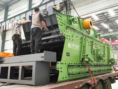 中意機械智能化裝修垃圾處理設備批量發貨，助力全國“無廢城市”建設提速?