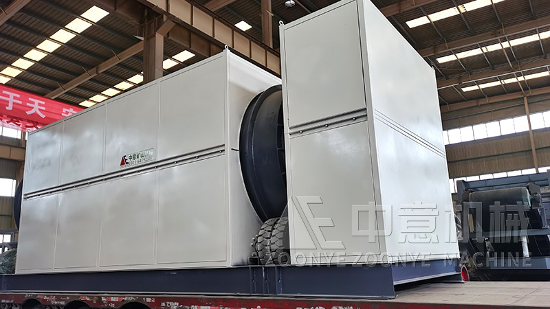 堆埋垃圾分揀系統滾筒篩實地工廠圖片 堆埋垃圾分揀系統滾筒篩實地工廠圖片