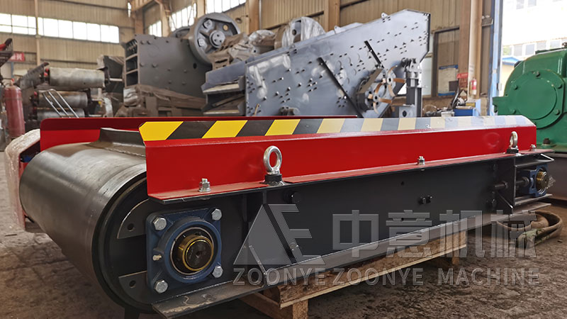 填埋場垃圾分選生產線除鐵器工廠實拍圖片 填埋場垃圾分選生產線除鐵器工廠實拍圖片