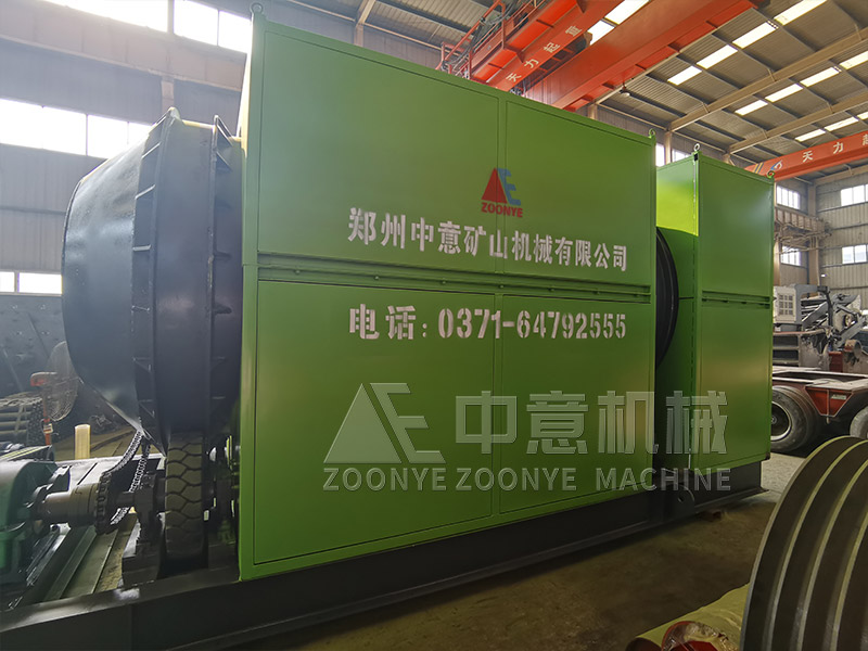 固廢垃圾滾筒篩實地工廠圖片 固廢垃圾滾筒篩實地工廠圖片